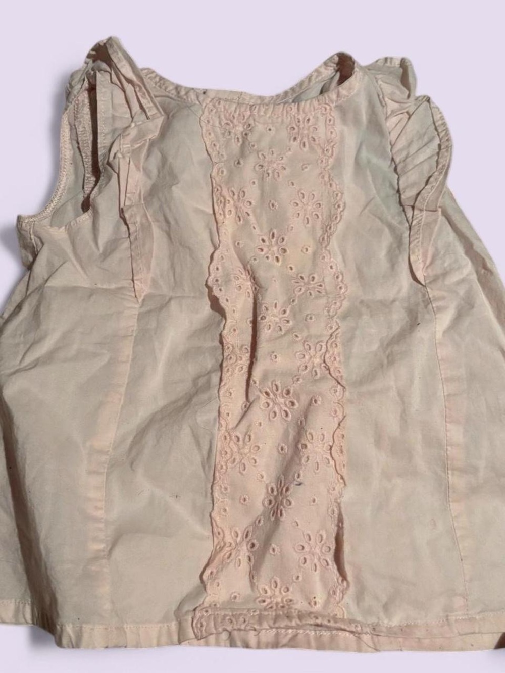 Carter’s Pale Pink Eyelet Top| 24M